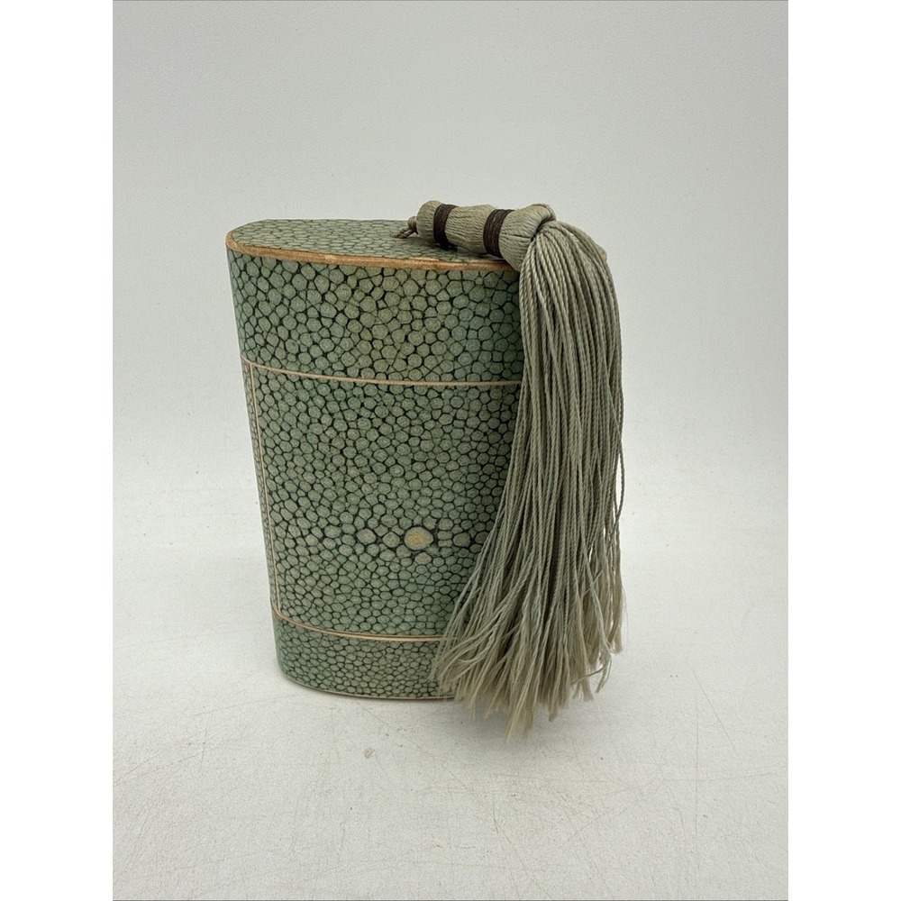 Vintage 1920s/1930s Shagreen Presentation Case Caron Perfume Paris France Empty